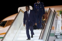 Le président ivoirien entame une visite de trois jours au Congo